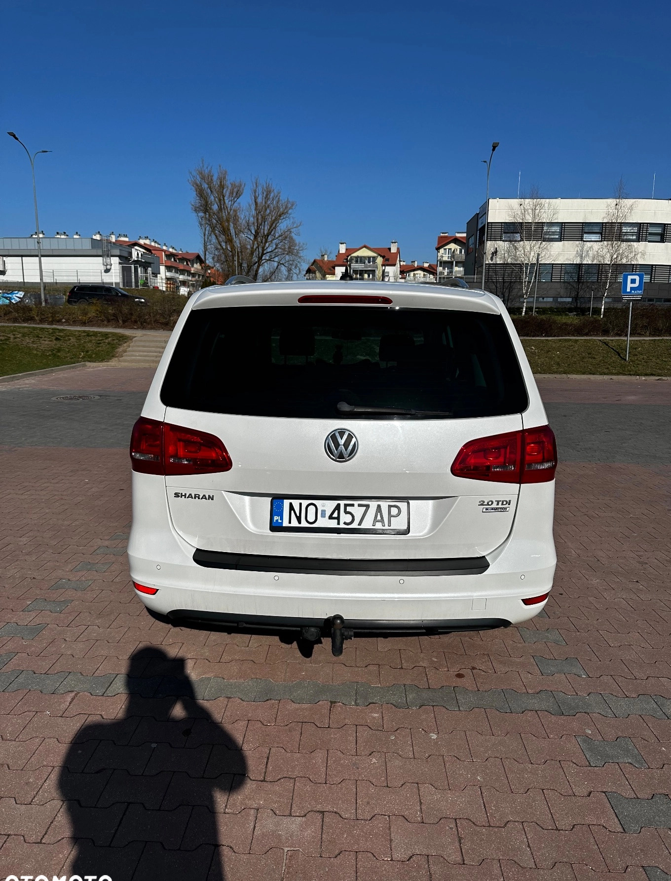 Volkswagen Sharan cena 58000 przebieg: 272443, rok produkcji 2015 z Olsztyn małe 121